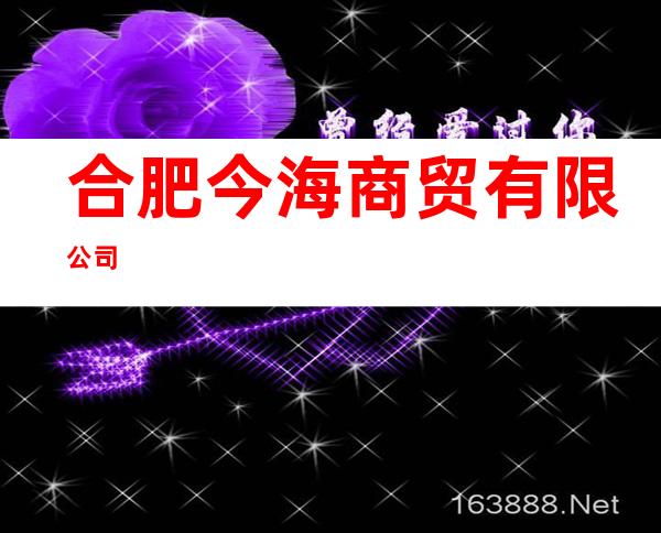 合肥今海商贸有限公司